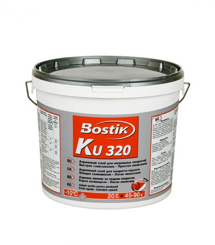 Клей для напольных покрытий Bostik KU 320 универсальный 20 кг