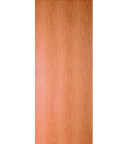 Дверное полотно ламинированное Миланский орех гладкое глухое 900х2000 мм без притвора без фрезеровки без замка
