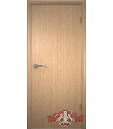 Дверное полотно шпонированное Соло Светлый дуб ПГ 600х2000 мм