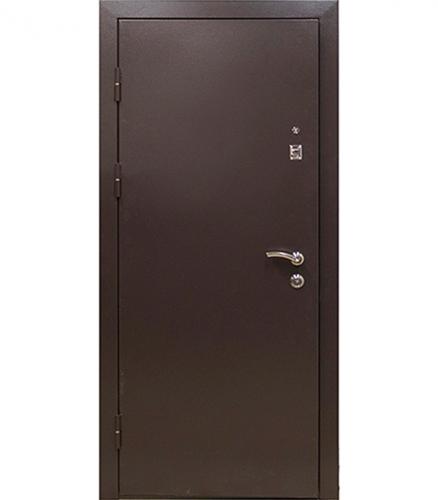 Дверь металлическая Тонус 400 с зеркалом 960х2050 левая