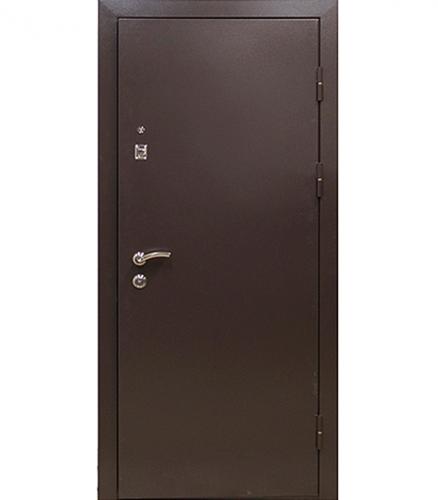 Дверь металлическая Тонус 400 с зеркалом 860х2050 правая